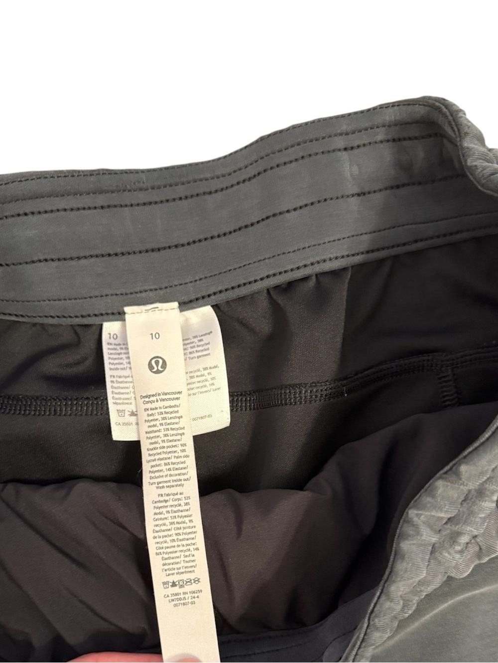 lululemon athletica Black Women’s Casual Athletic Shorts - Picture 8 of 10